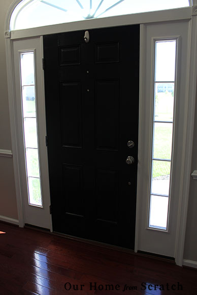 front door black