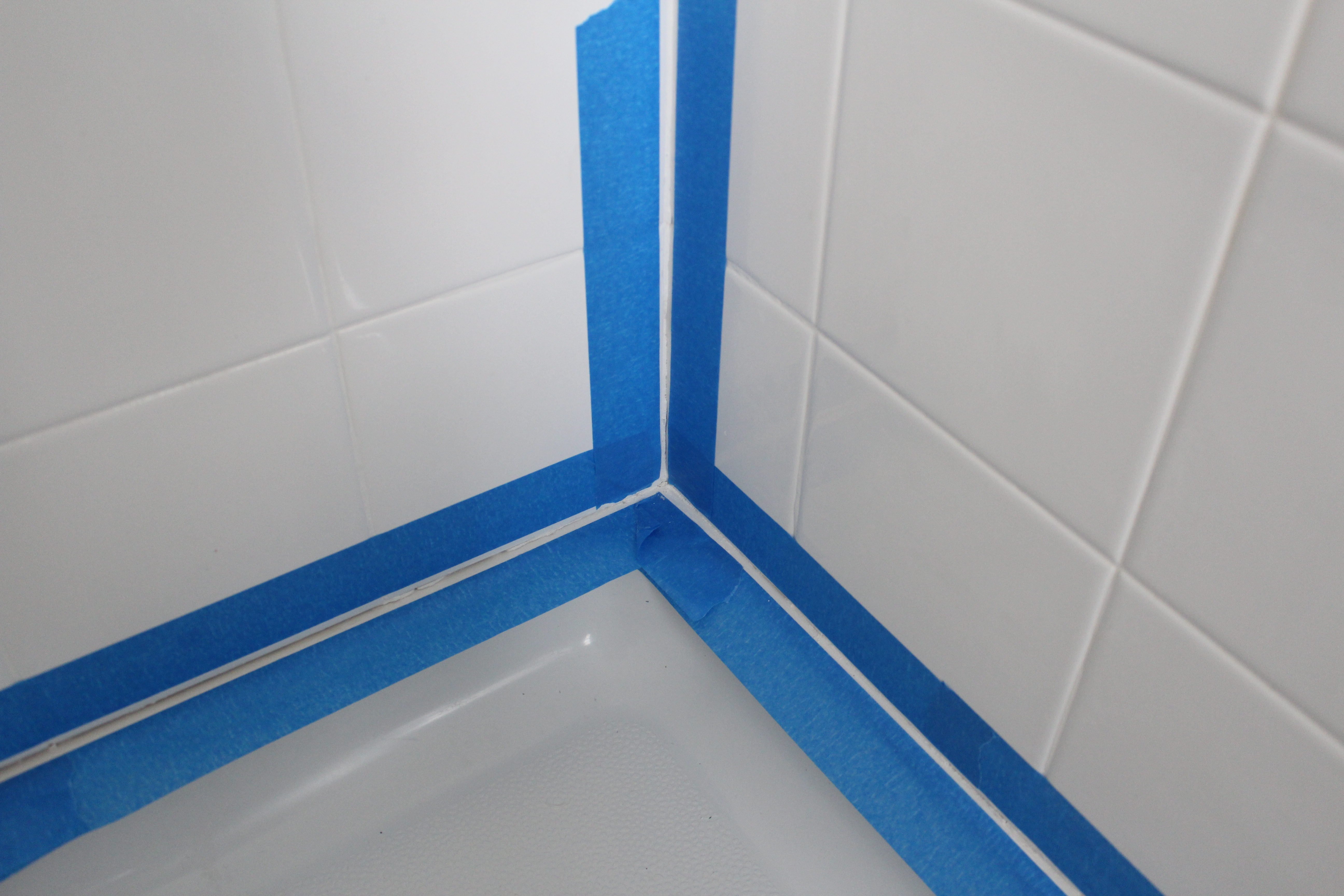 Our Home From Scratch, How To Apply Caulk Shower Tile