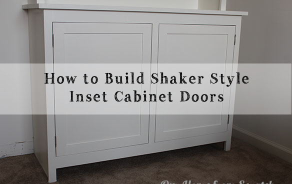 Our Home From Scratch, How To Build Inset Cabinet Drawers